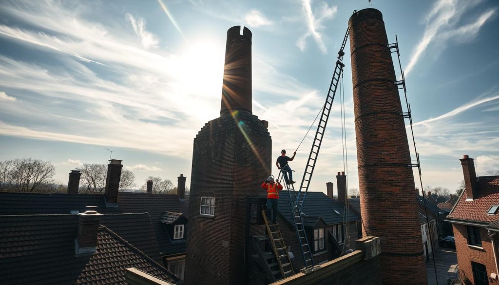 Schoorsteen verwijderen Bunschoten