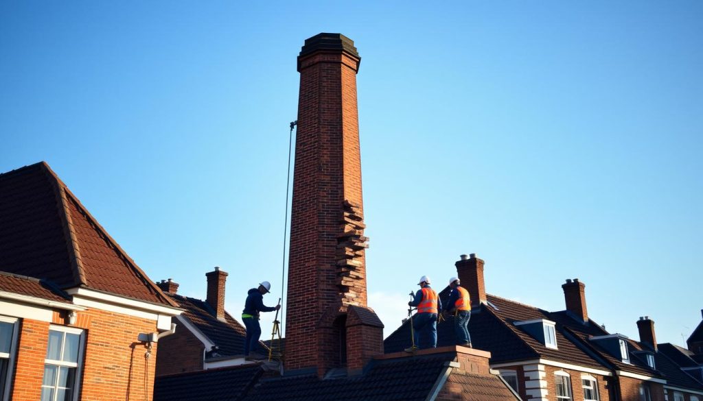 Schoorsteen verwijderen Hillegom
