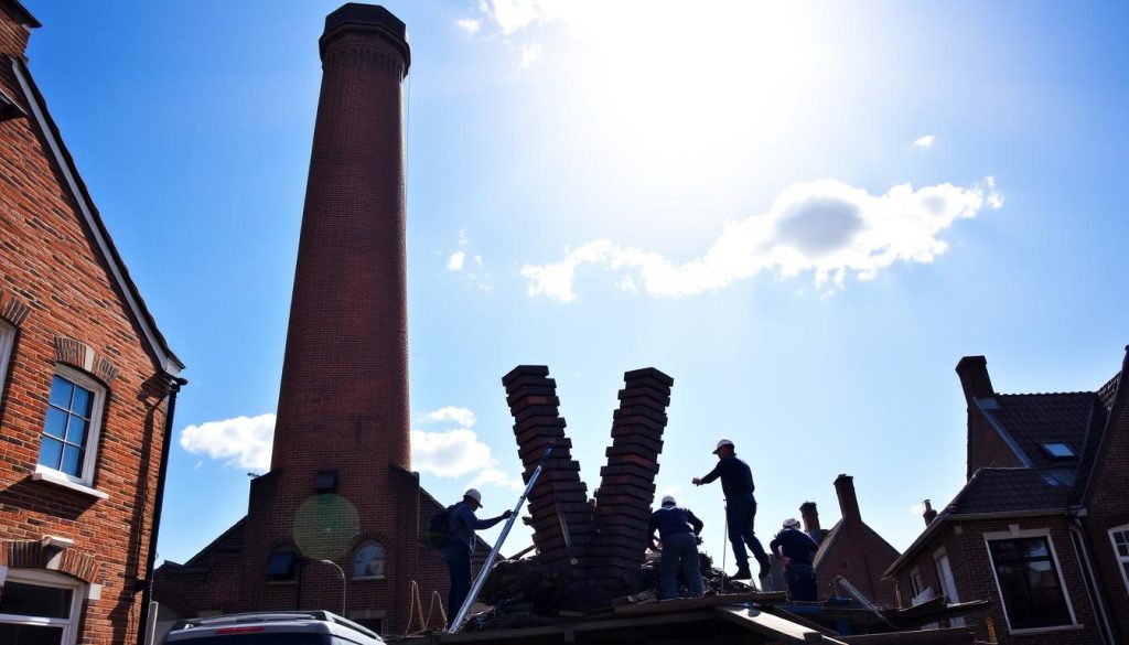 Schoorsteen verwijderen Hoorn