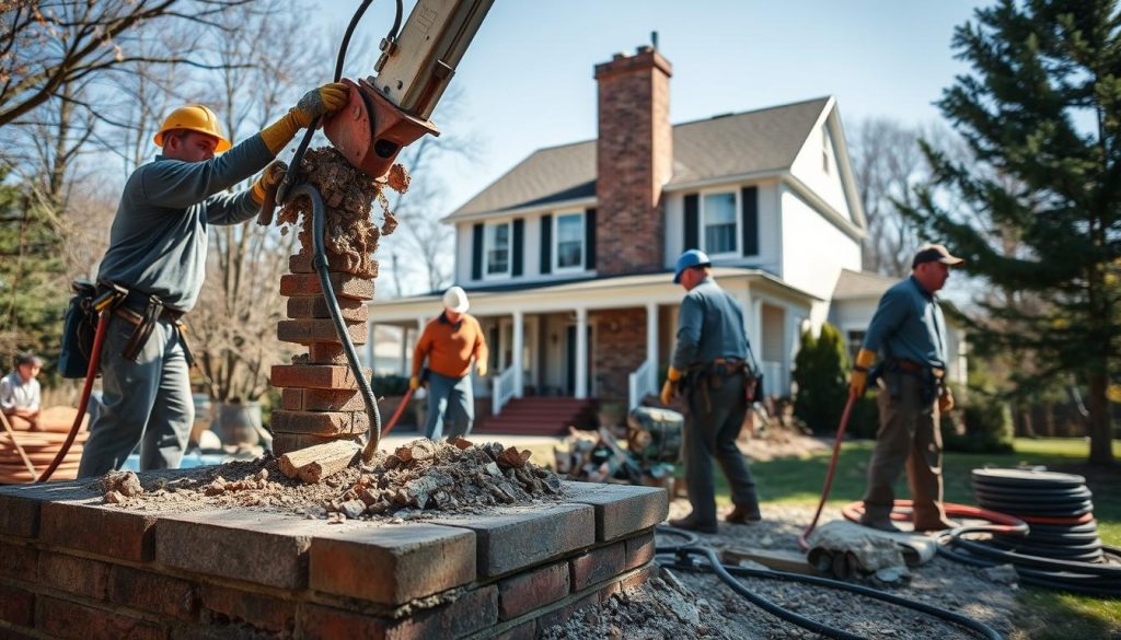 Schoorsteen verwijderen Huizen
