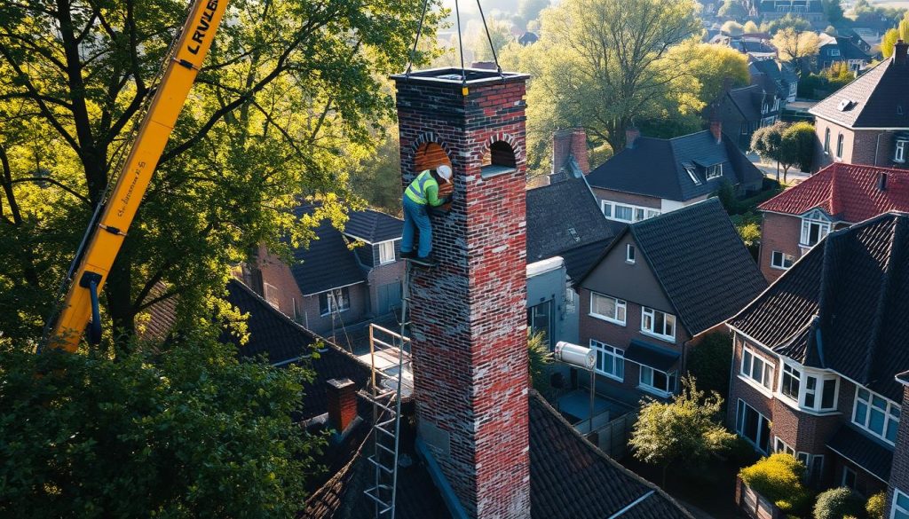 Schoorsteen verwijderen Schiedam