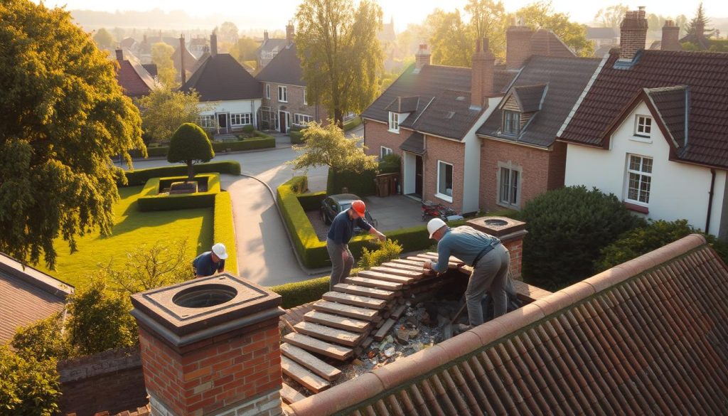 Schoorsteen verwijderen Wassenaar